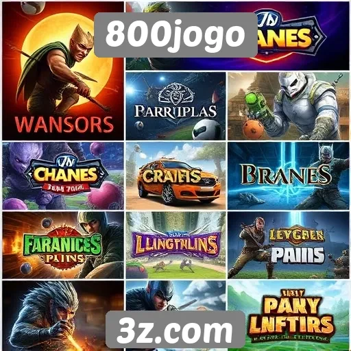 Análise da variedade de jogos disponíveis no 800jogo